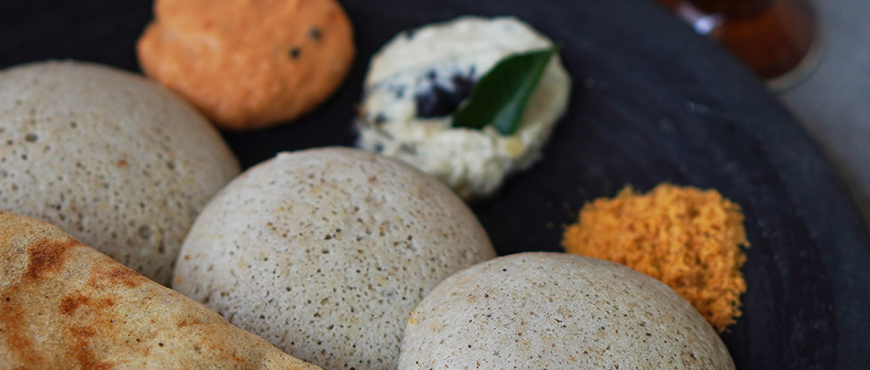 Jowar Idlis and Chutney