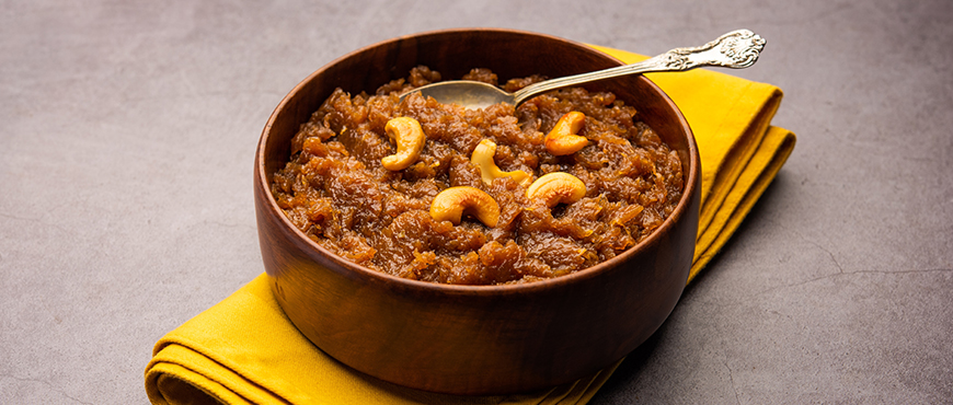 Navratri Sweet Dishes and the Magic of Organic Ingredients 4 Spiced Halwa with Cumin